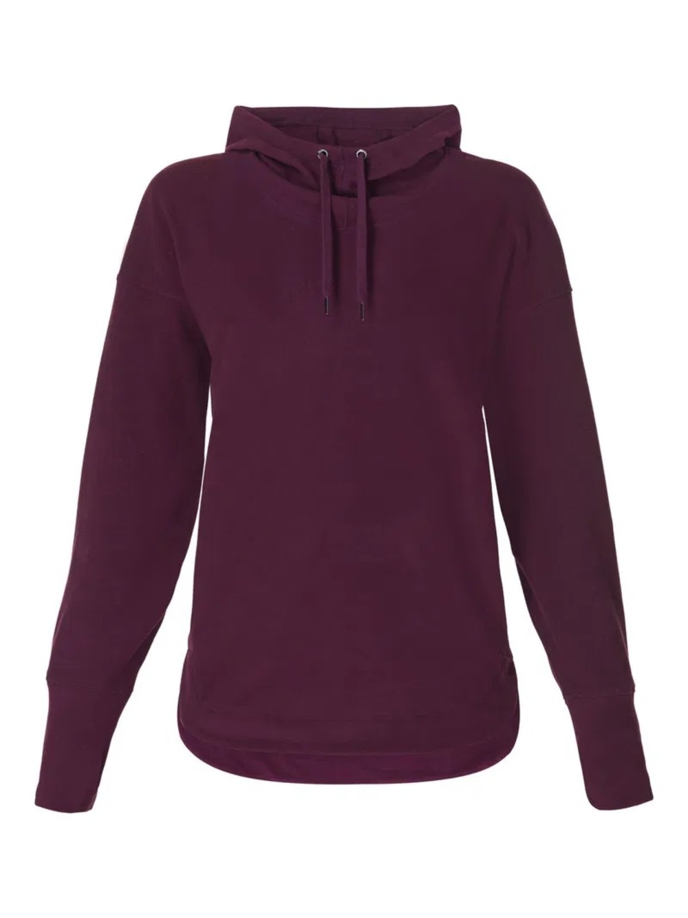 SWEATY BETTY Escape Luxe Fleece Hoodie Maroon Purple Size M